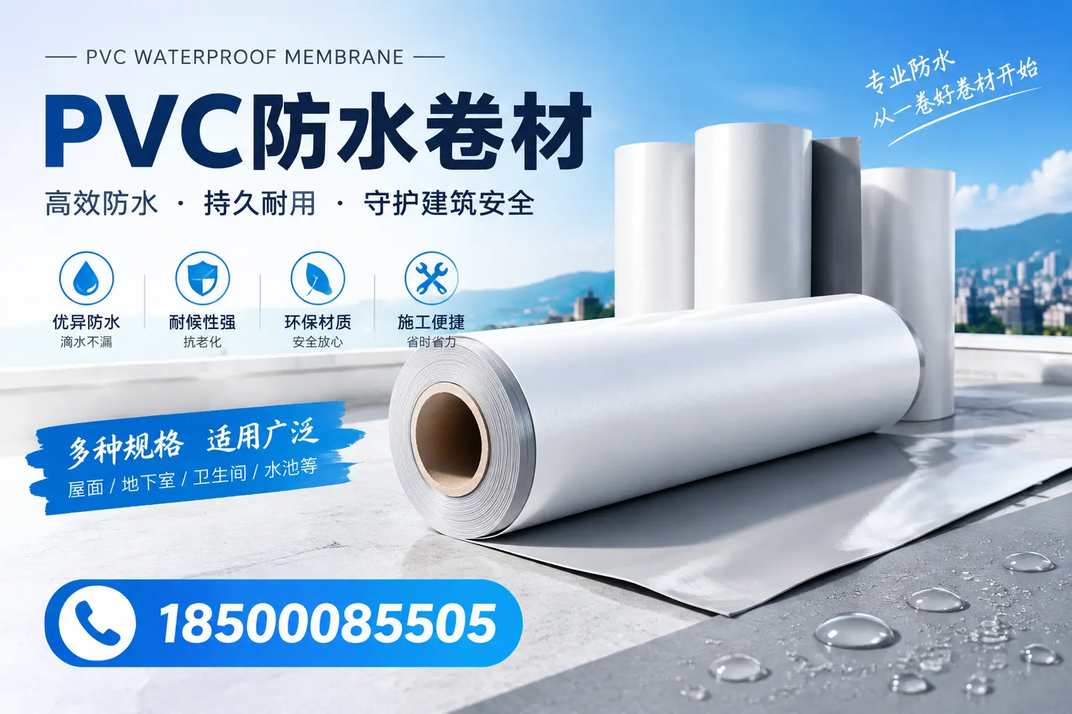 如何选择适合的PVC防水卷材？专家为您解答阜新的需求